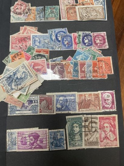 Très fort lot de timbres du monde entier...