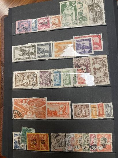 Très fort lot de timbres du monde entier...