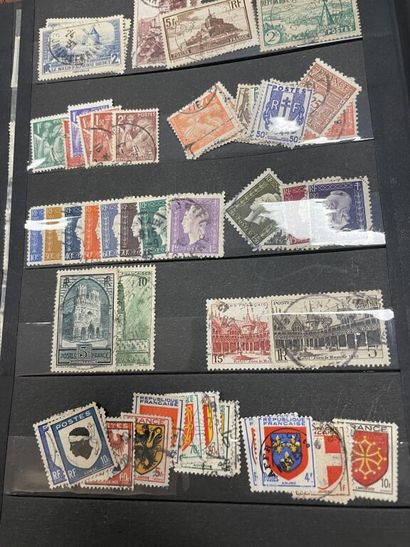 Très fort lot de timbres du monde entier...