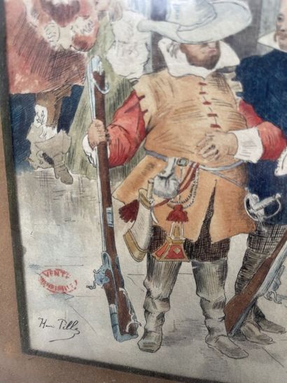 Charles-Henri PILLE (1844-1897)

Hommes au...