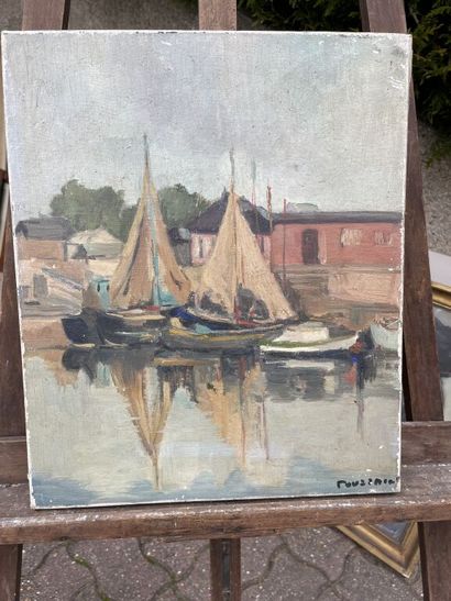 École du XXe siècle

« Honfleur ».

Huile...