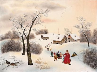 M.FRIGOLI
Huile sur toile 