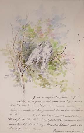ALFRED DE MUSSET
Histoire d'un merle blanc....