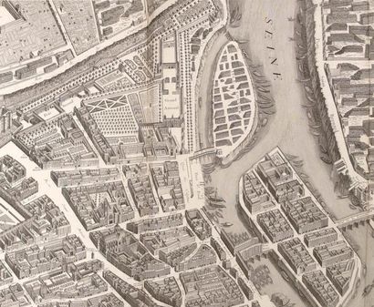 TURGOT (M.E.)
Plan de Paris commencé l'année...