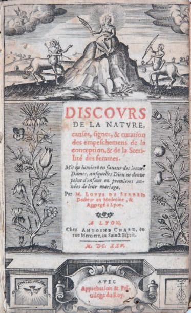 SERRES (LOUYS DE)
Discours de la nature,...