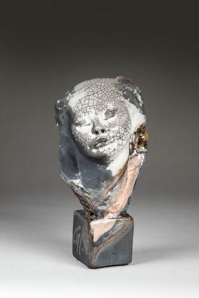 Christian MARTINON (20th century).
Porcelain...