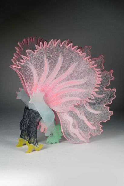 François MARCOVILLE (born 1939).
The cancan.
Sculpture...