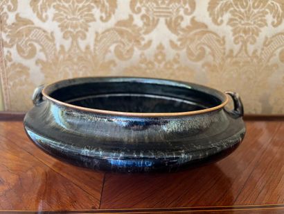 Jean GIREL (born 1947). 
Soup bowl in porcelain...