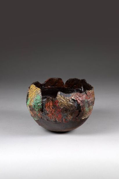 Ghislaine de ROUGE (née en 1968). 
Demi-sphère...