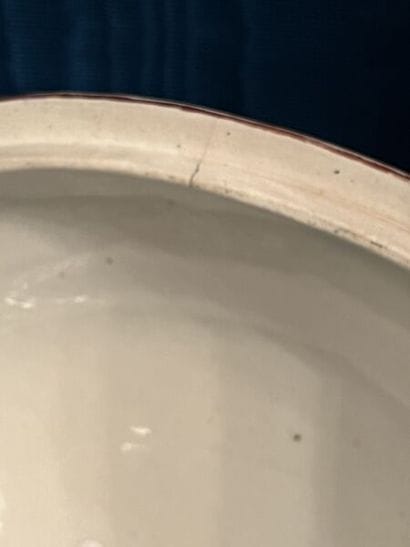 LUDWIGSBURG. 
Large covered porcelain tureen...