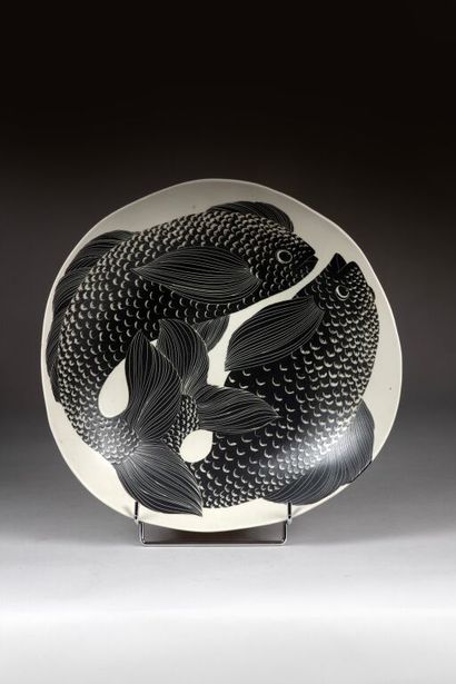 Simone PERROTTE (born 1977).
Ceramic dish...