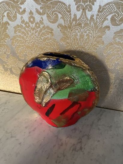 Jean-Paul van LITH (né en 1940).
Vase ovoïde...