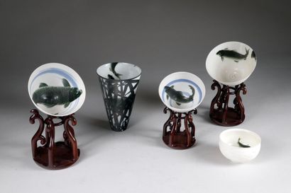 Anima ROOS (born 1956). 
Set including :...