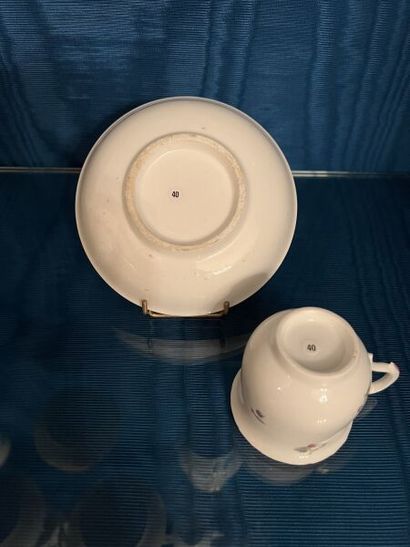 VINCENNES. 
Trembleuse cup and saucer in...