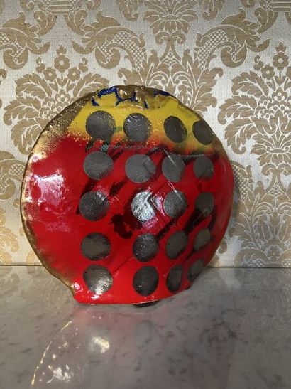 Jean-Paul van LITH (né en 1940).
Vase ovoïde...
