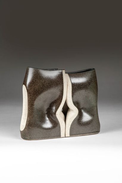 Gustavo PEREZ (born 1950). 
Stoneware and...