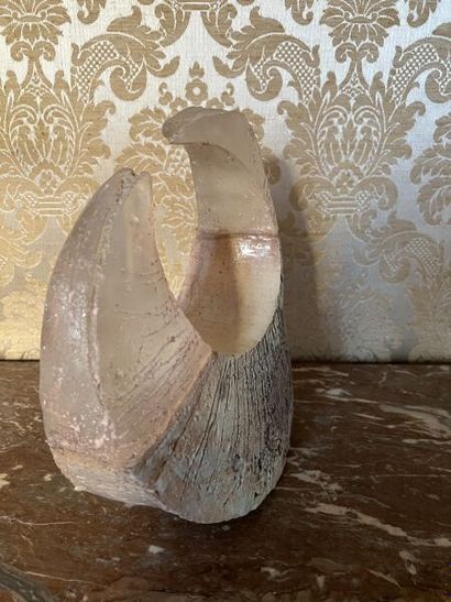 Edmée DELSOL (born 1939). 
Crescent vase...