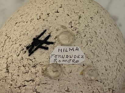 Hilma FERNANDEZ ROMERO (born 1957). 
Half-full...
