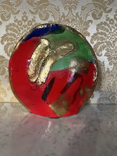 Jean-Paul van LITH (né en 1940).
Vase ovoïde...