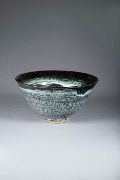 Charles HAIR (born 1955).
Blue porcelain...