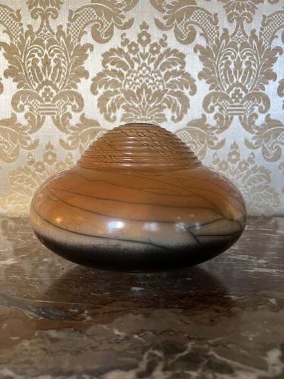 Duncan AYSCOUGH (XXe?siècle). 
Vase toupie...