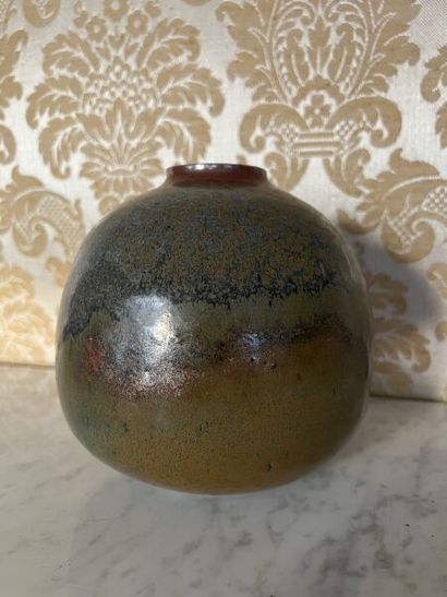 René BEN LISA (1926-1995).
Vase boule en...