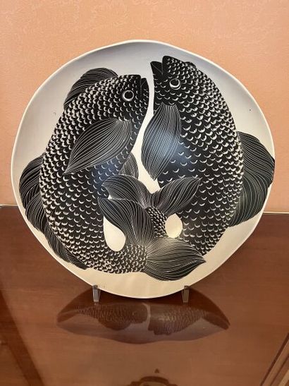 Simone PERROTTE (born 1977).
Ceramic dish...