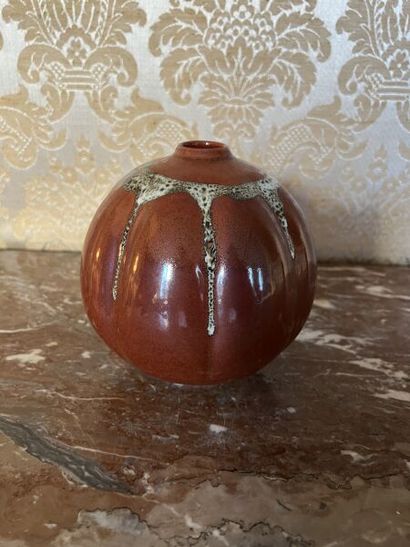 Yvon LE DOUGET (born 1953). 
Coloquinte ceramic...