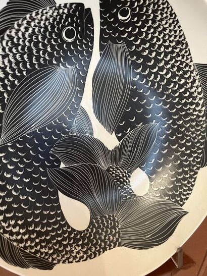 Simone PERROTTE (born 1977).
Ceramic dish...