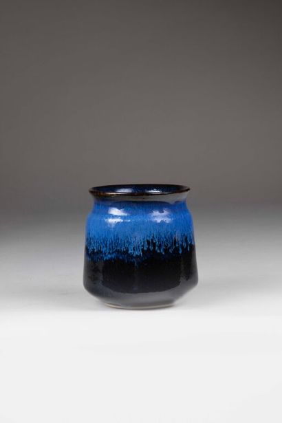 Chantal DEROIN - Atelier Temmoku (20th century).
Vase...
