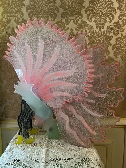 François MARCOVILLE (born 1939).
The cancan.
Sculpture...