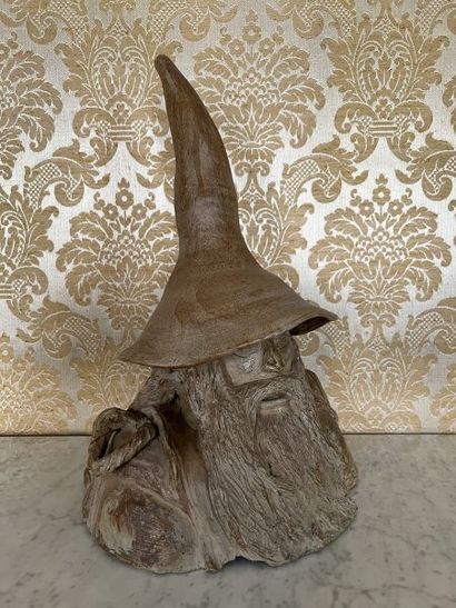 Patrick CONSIGNY (20th century). 
Mage. 
Stoneware...