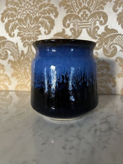 Chantal DEROIN - Atelier Temmoku (20th century).
Vase...