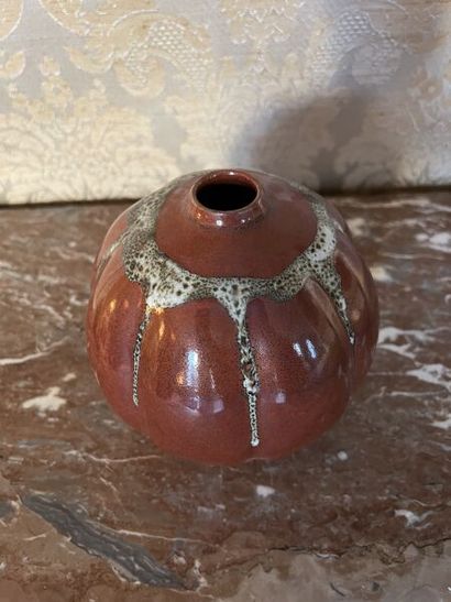 Yvon LE DOUGET (born 1953). 
Coloquinte ceramic...
