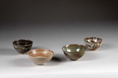 Mami KANNO (20th century). 
Set of four small...