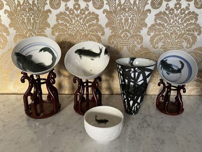 Anima ROOS (born 1956). 
Set including :...
