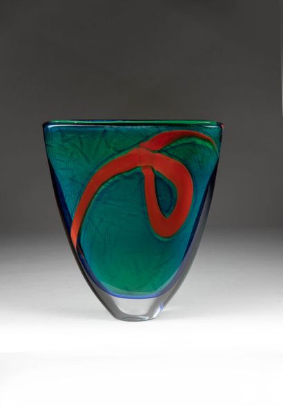 Alain & Marisa BEGOU (nés en 1945 et 1948).
Vase...
