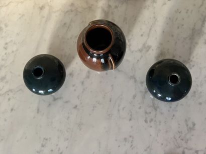 Porcelain stoneware lot including : 
- An...