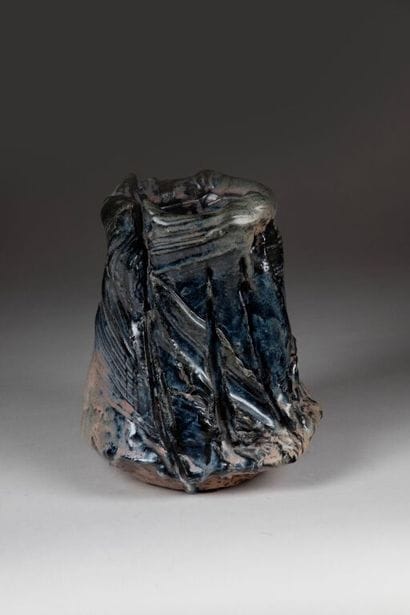 Claude CHAMPY (born 1944). 
Free-form stoneware...
