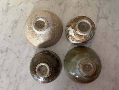 Mami KANNO (20th century). 
Set of four small...