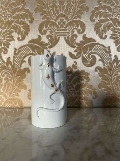 Serge NICOLE (20th century).
White and gold...