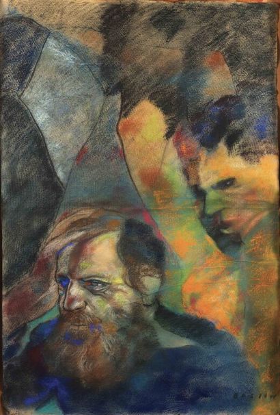 Michael BASTOW (né en 1943).
Portraits d'hommes...