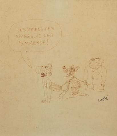 COPI (1939-1987).
Les chiens de riche je...