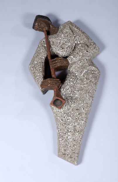 Rogier Joseph VANDEWEGHE (1923-2020) & AMPHORA.
Trompettiste.
Sculpture...