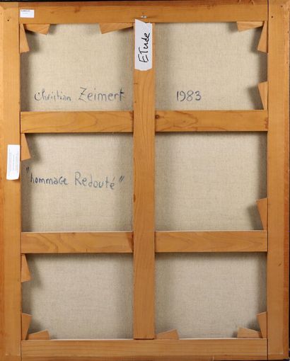 Christian ZEIMERT (1934-2020).
Hommage redouté....