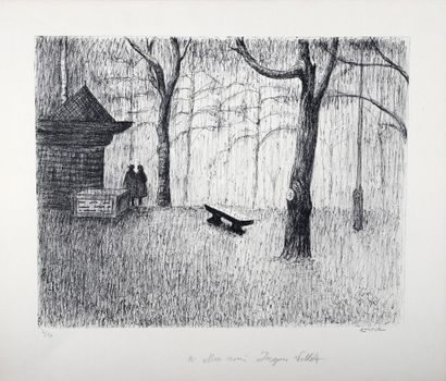 Roland TOPOR (1938-1997).
Tableau de chasse....