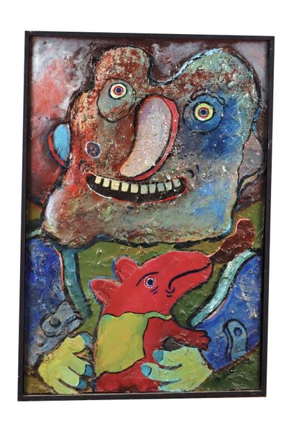 Daniel STOTZKY (1937).
Tête au chien de la...