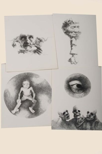 Bérénice CLEEVE (XXe siècle).
Ensemble de...