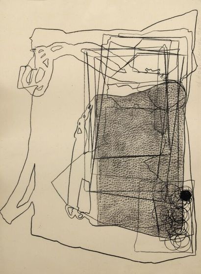 Lourdès CASTRO (1930-2022).
- Abstraction.
Lithographie....