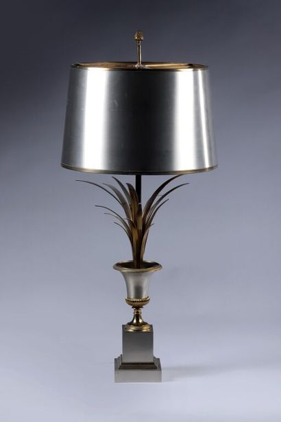 MAISON CHARLES.
Lampe modèle « Roseaux »...
